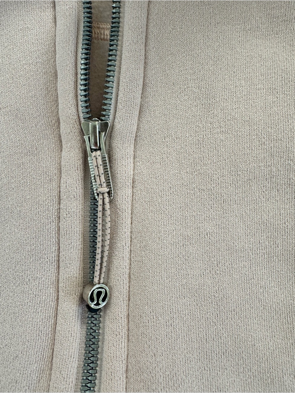 lululemon athletica Light Taupe Hooded Full-Zip Jacket - Picture 4 of 6